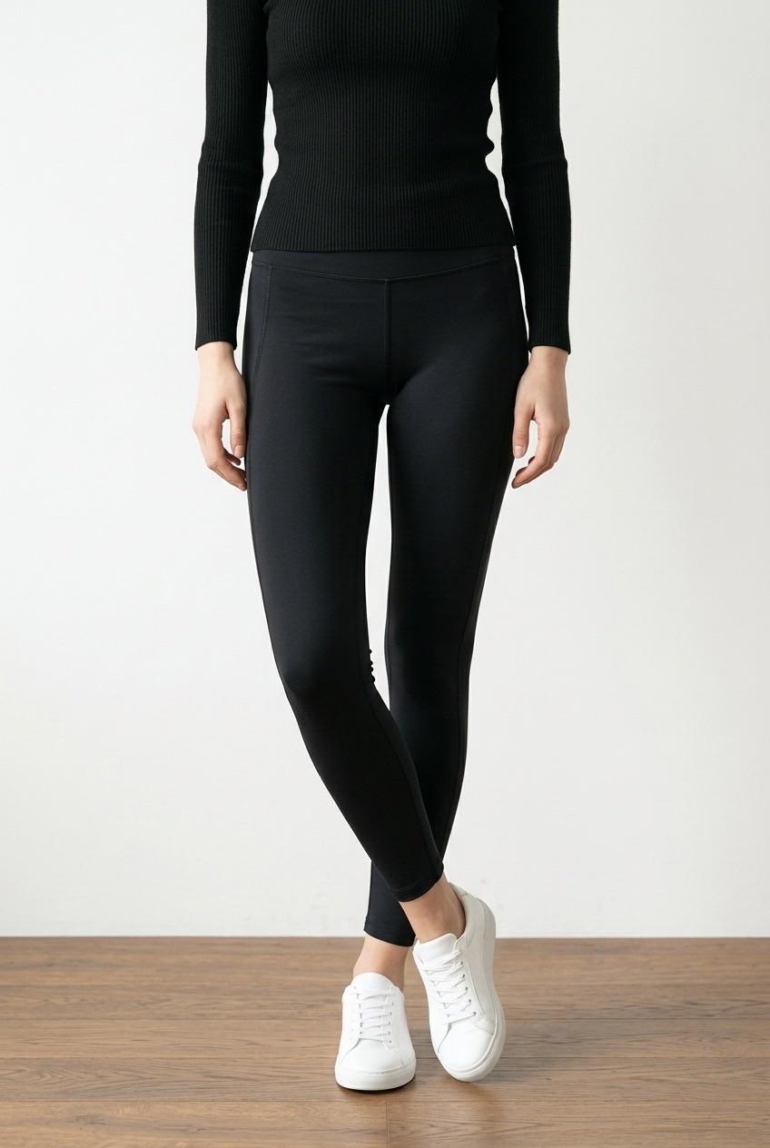 מכנס שחור Zara Basic - מידה בינונית